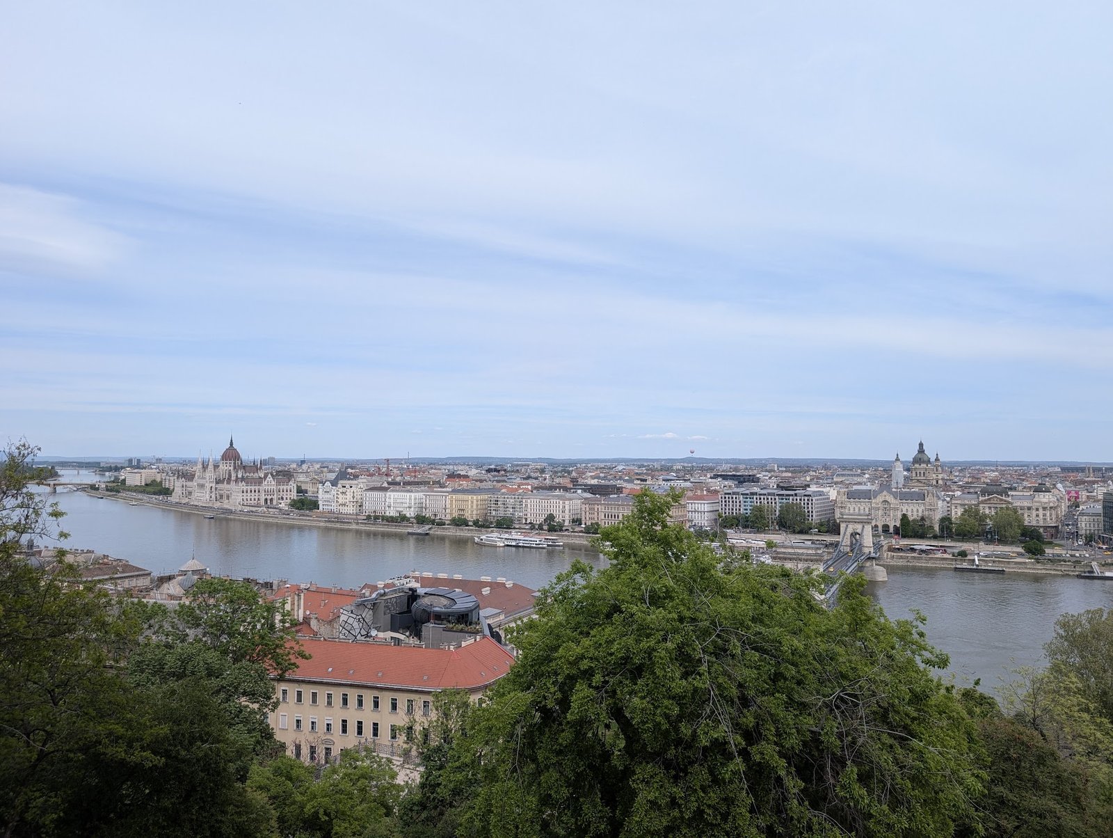 The view near the Buda Castle stop