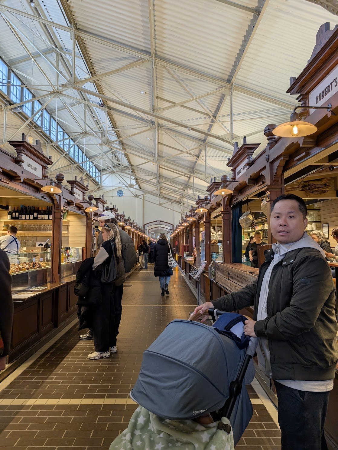 Inside the Old Market Hall